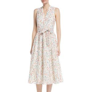 Kate Spade mini bloom burnout midi v-neck dress Size 2 Est. Retail $398